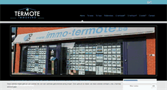 Desktop Screenshot of immo-termote.be