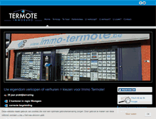 Tablet Screenshot of immo-termote.be